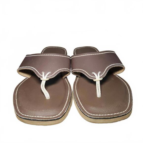 Official Key West KINOs Mens Brown Slide Sandals Size 12 - Picture 3 of 7